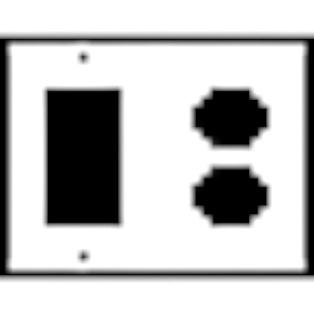 Corinthia Wall Plate (Bright Nickel Finish)