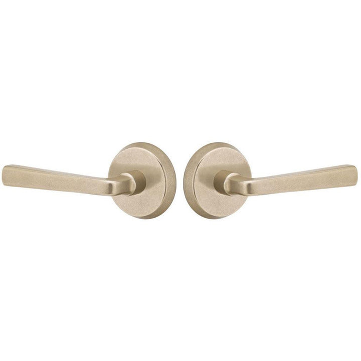 Sandcast Cimarron Lever With Disk Rosette EMTEK
