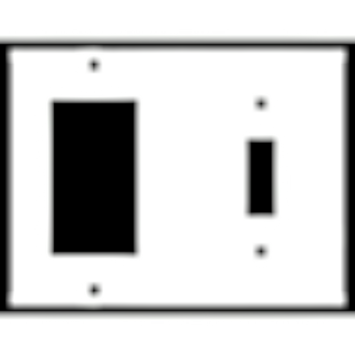 Grapes & Floral Wall Plate (Matte Nickel Finish)