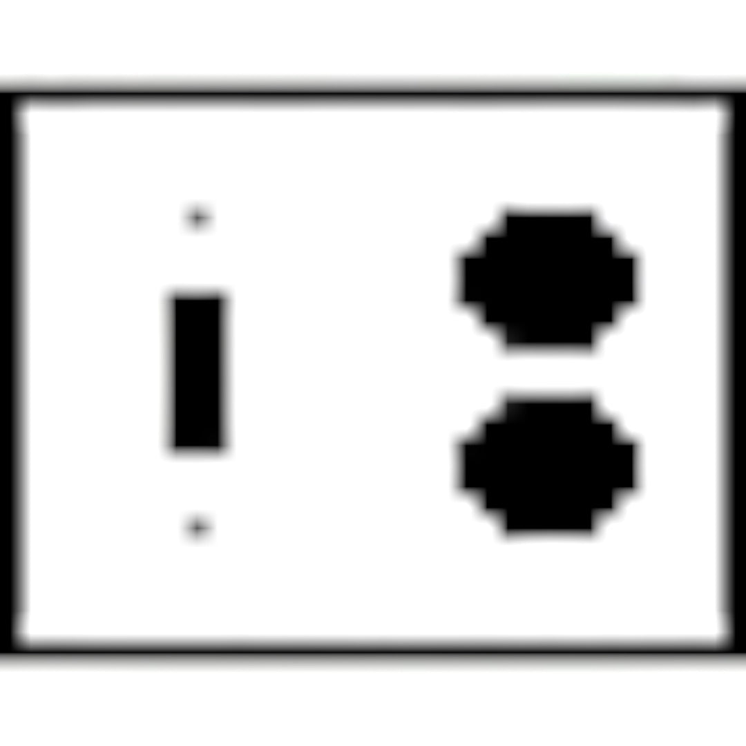 4 1/2 Inch Solid Brass Traditional Switch Plate (Brushed Nickel)