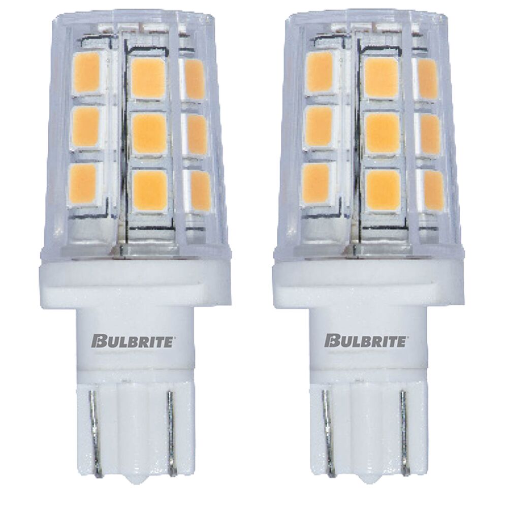 Bulbrite 2.5W LED WEDGE CLEAR 3000K 12V-2PK