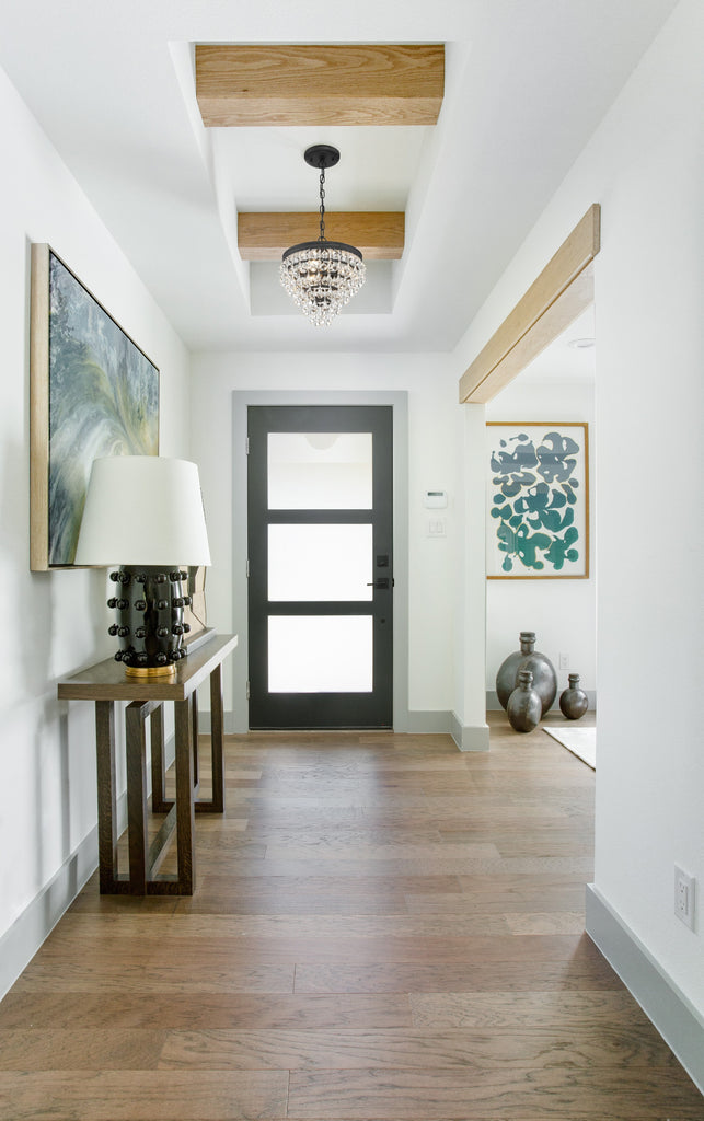 Crystorama Crystorama Calypso 3 Light Matte Black Mini Chandelier