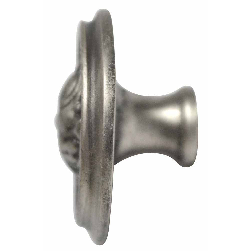 2 Inch Tulip Swirl Cabinet Knob (Satin Nickel Finish) COPPER MOUNTAIN HARDWARE