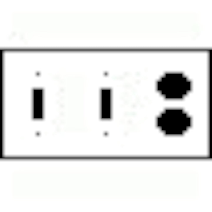 Roguery Ropes Wall Plate (Weathered Rust Finish)