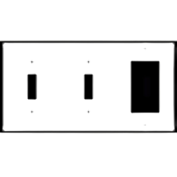 Roguery Ropes Wall Plate (Bright Nickel Finish)