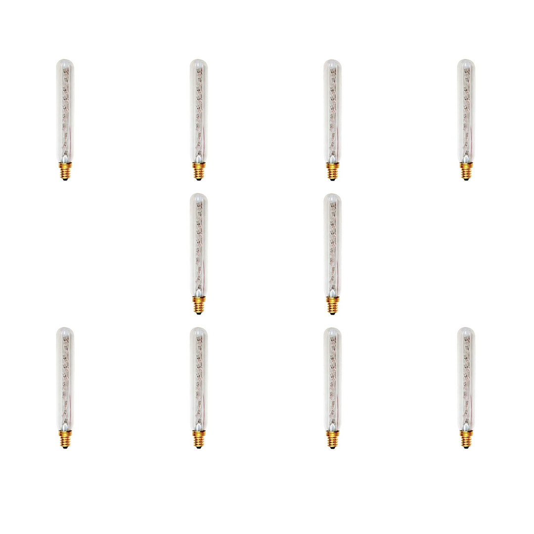 Bulbrite 9W T6.5 EXIT CLEAR E12 120V-10PK