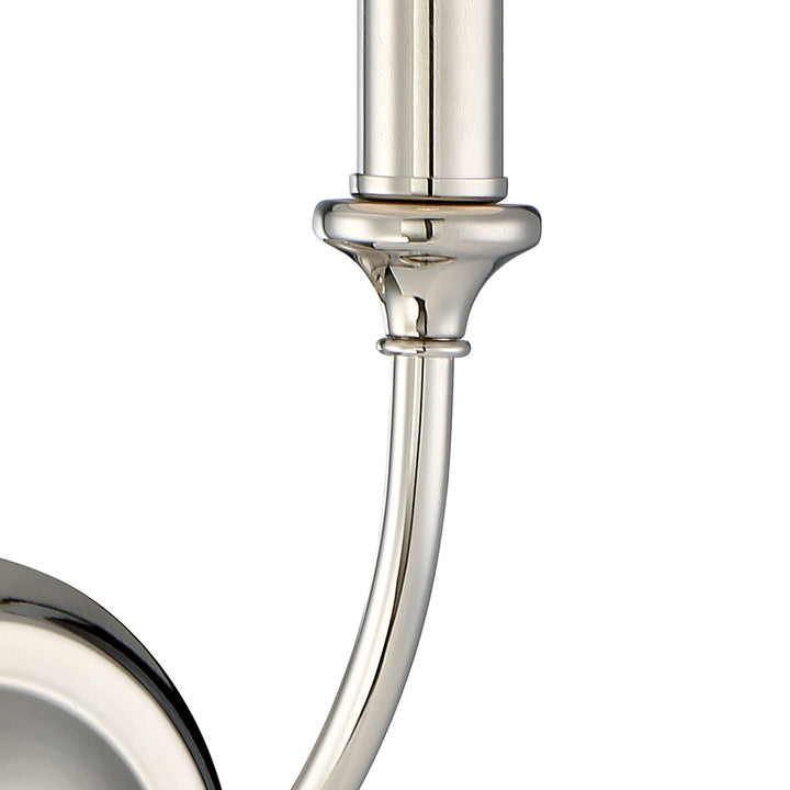 Crystorama Crystorama Libby Langdon Sylvan 1 Light Polished Nickel Sconce