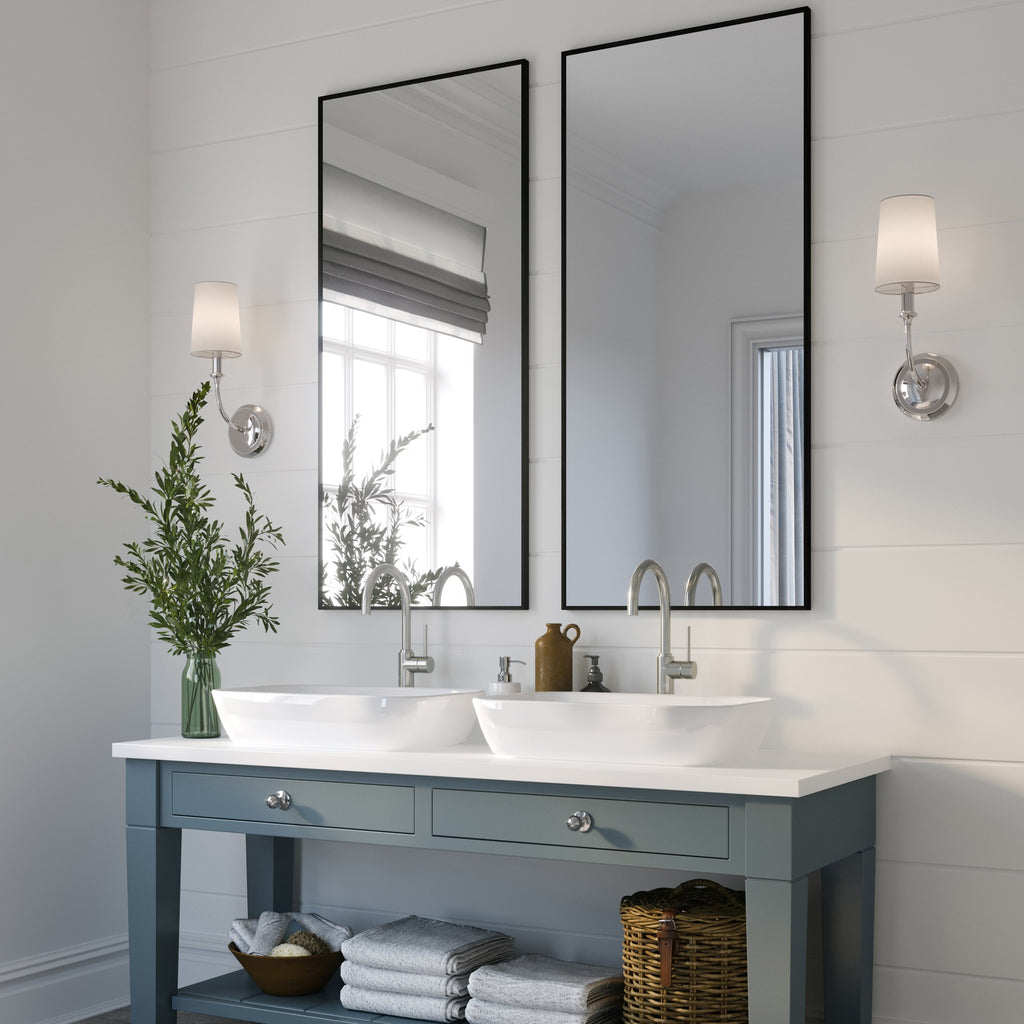 Crystorama Crystorama Libby Langdon Sylvan 1 Light Polished Nickel Sconce