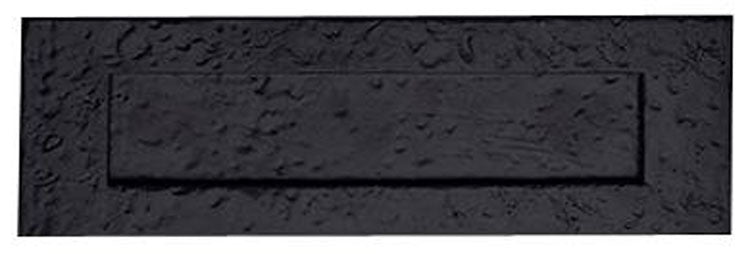 Rustic Iron Mail Slot (Flat Black Finish) COPPER MOUNTAIN HARDWARE