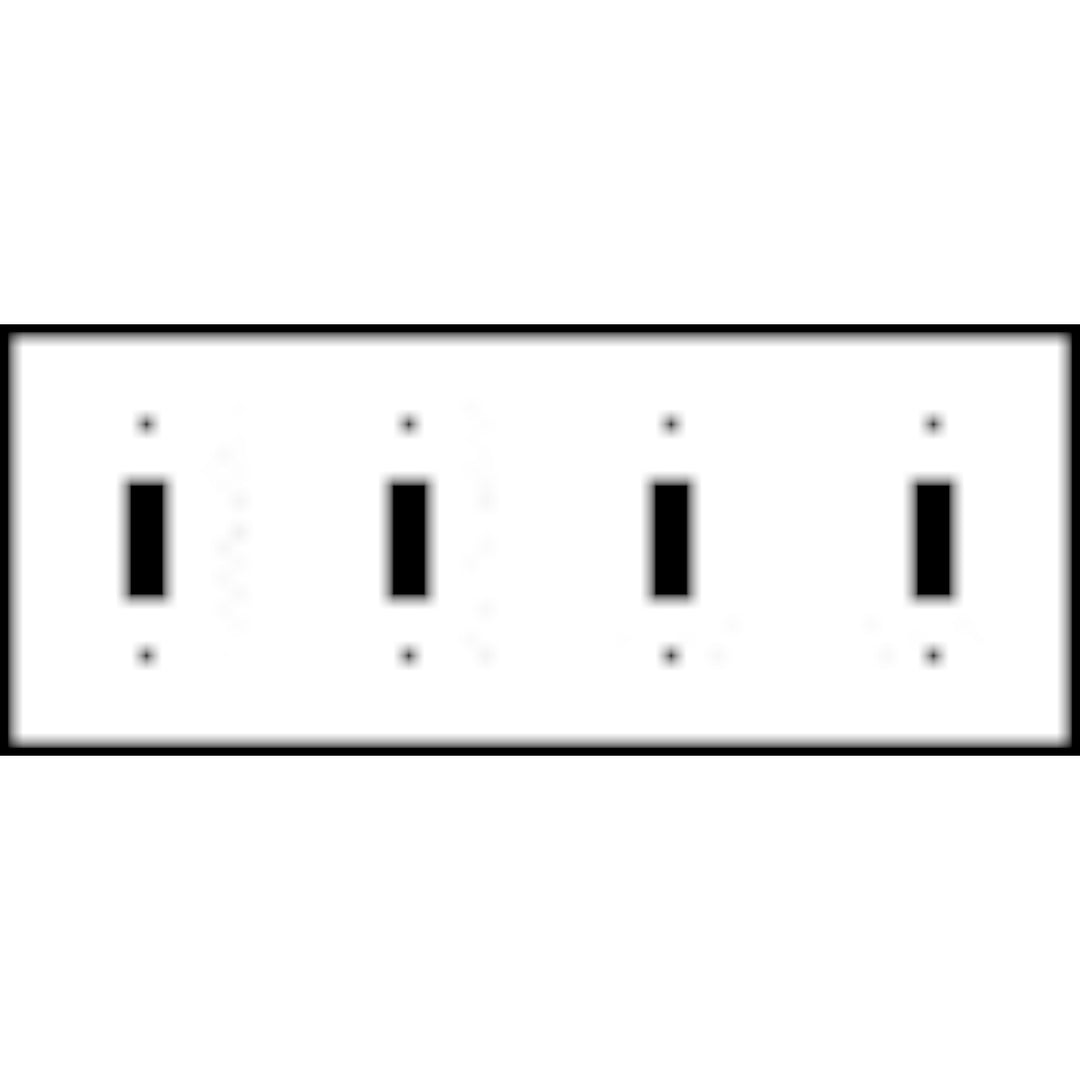 Oceanus Shell Wall Plate (Bright Nickel Finish)