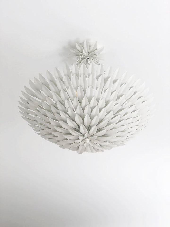 Crystorama Crystorama Broche 6 Light Matte White Chandelier