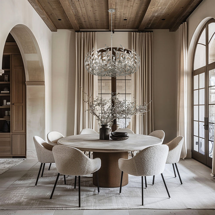 Crystorama Crystorama Broche 12 Light Antique Silver Chandelier