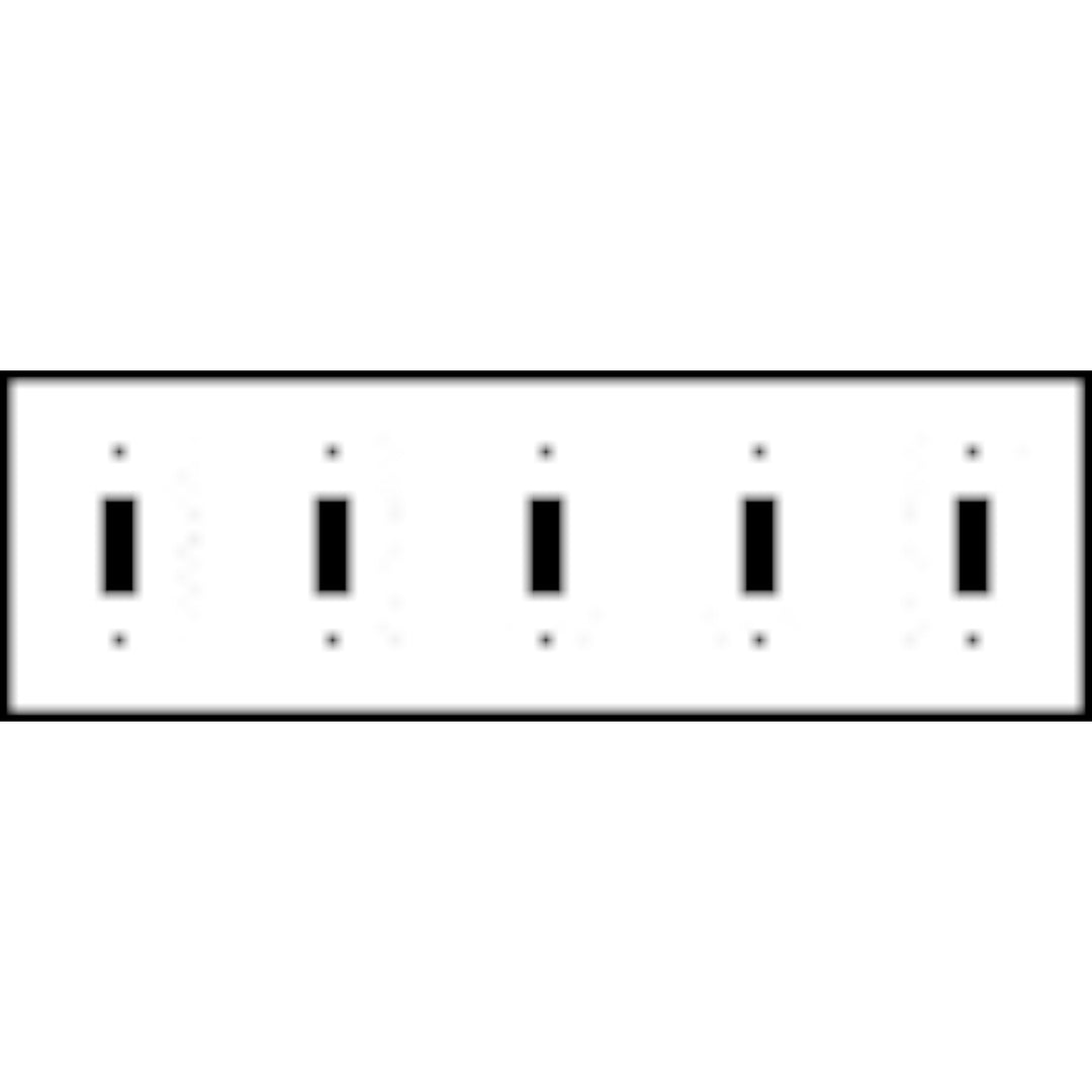 Sonnet Leaf Wall Plate (Bright Nickel Finish)