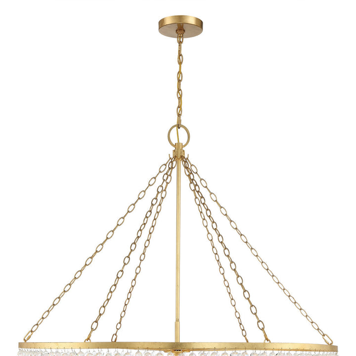 Crystorama Crystorama Rylee 15 Light Antique Gold Chandelier