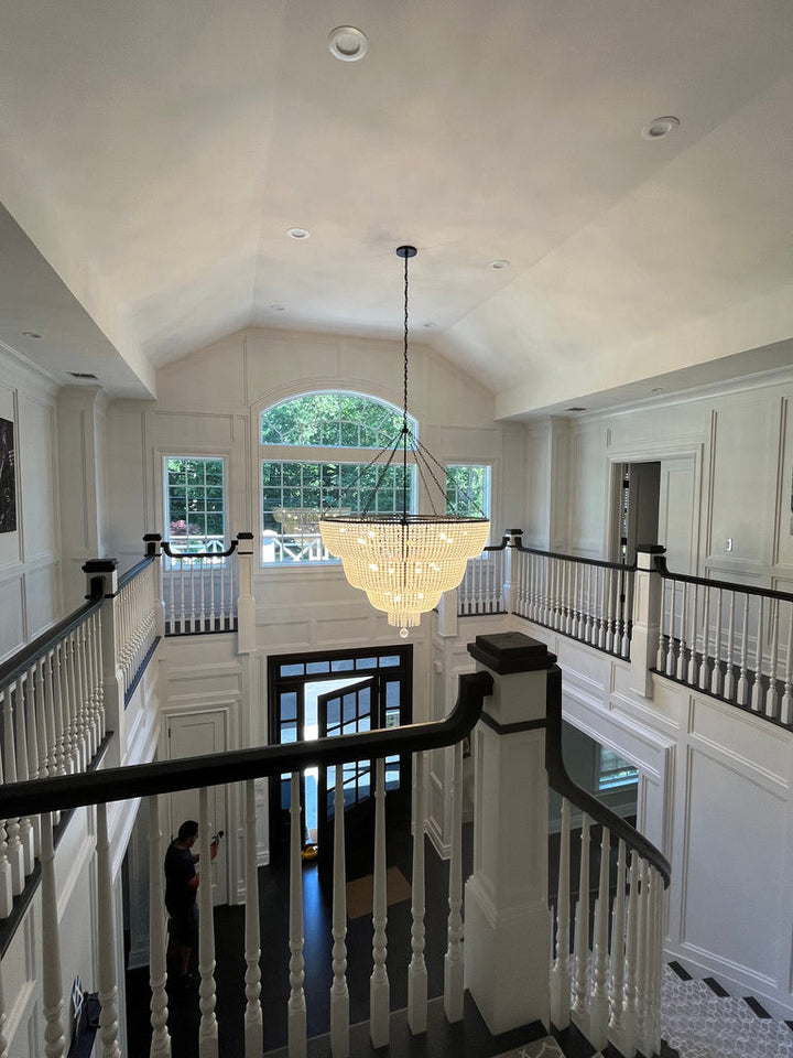 Crystorama Crystorama Rylee 24 Light Matte Black Chandelier