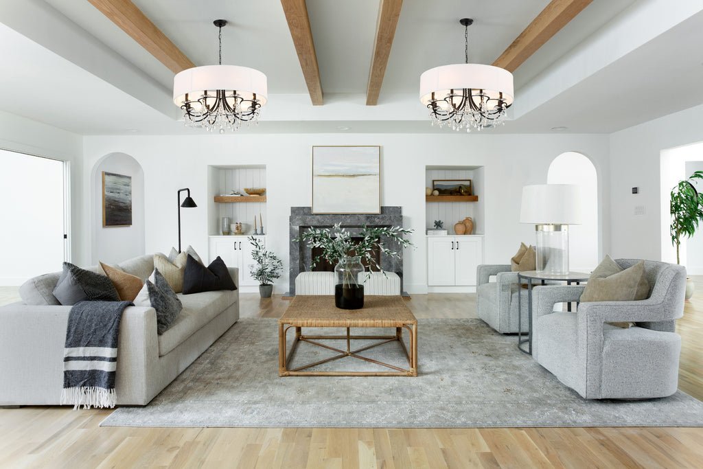 Crystorama Crystorama Othello 8 Light Matte Black Chandelier