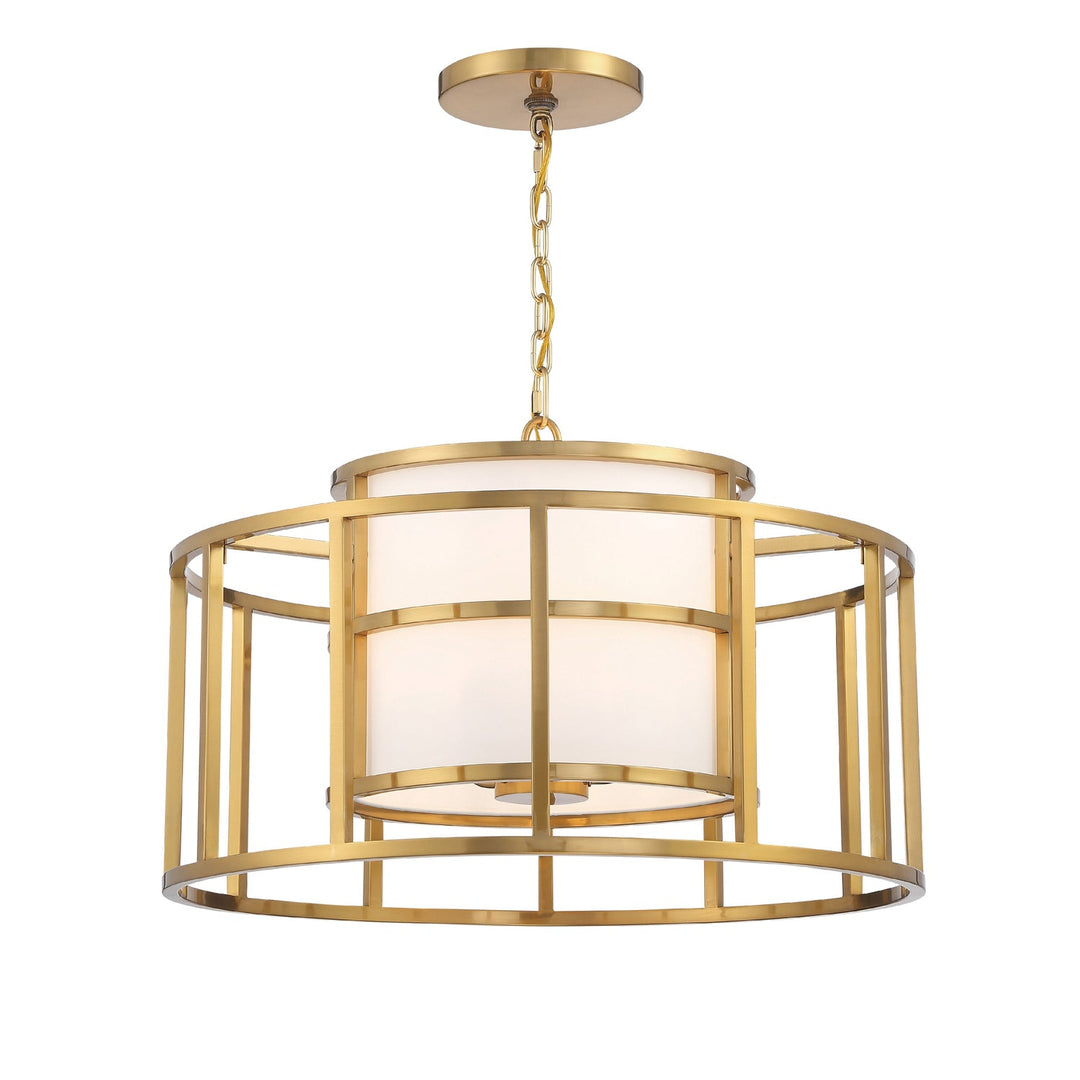 Crystorama Crystorama Brian Patrick Flynn Hulton 5 Light Luxe Gold Chandelier