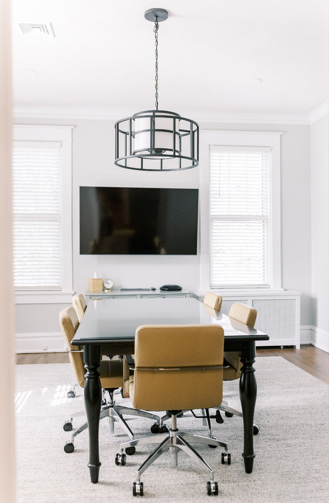 Crystorama Crystorama Brian Patrick Flynn Hulton 5 Light Matte Black Chandelier