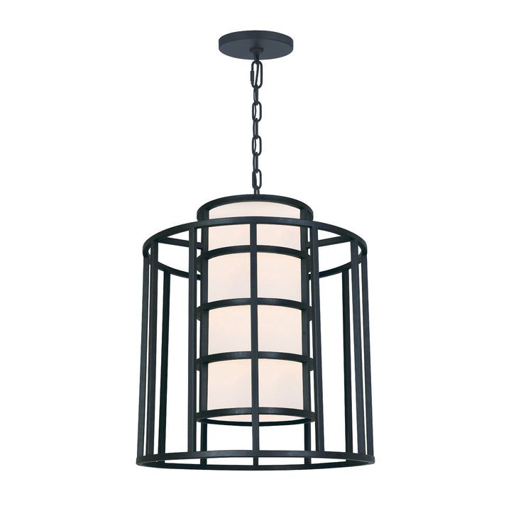 Crystorama Crystorama Brian Patrick Flynn Hulton 6 Light Matte Black Chandelier