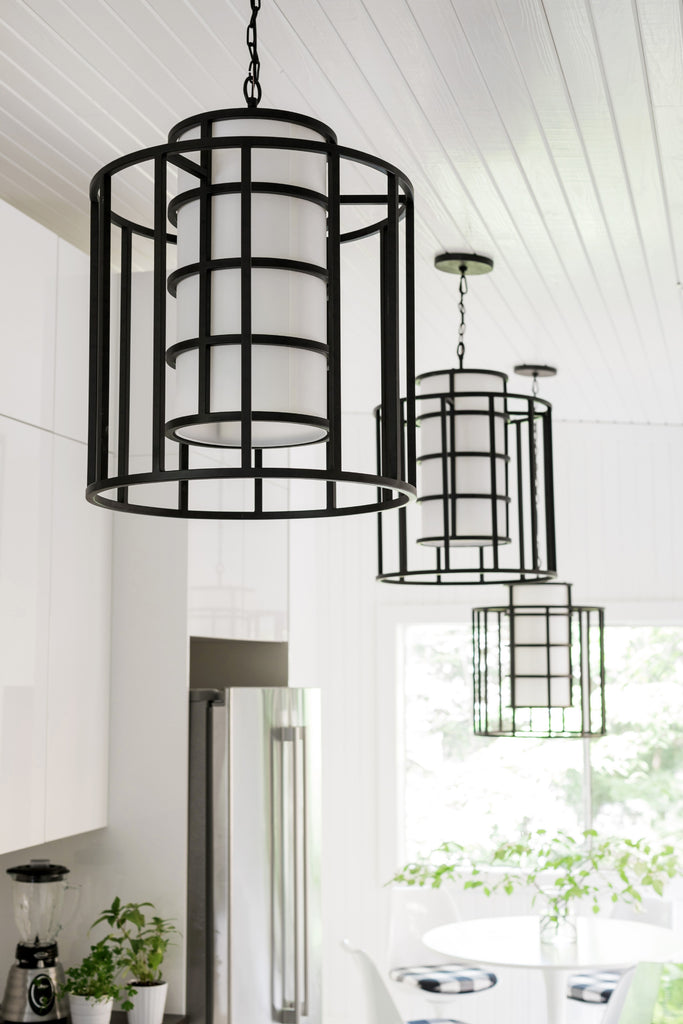 Crystorama Crystorama Brian Patrick Flynn Hulton 6 Light Matte Black Chandelier