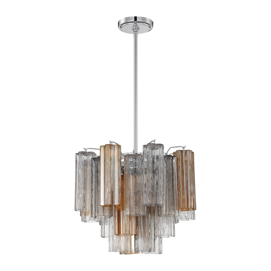 Crystorama Crystorama Addis 4 Light Polished Chrome Chandelier