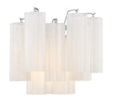 Crystorama Crystorama Addis 2 Light Polished Chrome Sconce