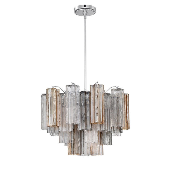 Crystorama Crystorama Addis 6 Light Polished Chrome Chandelier