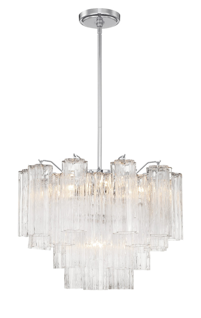 Crystorama Crystorama Addis 6 Light Polished Chrome Chandelier