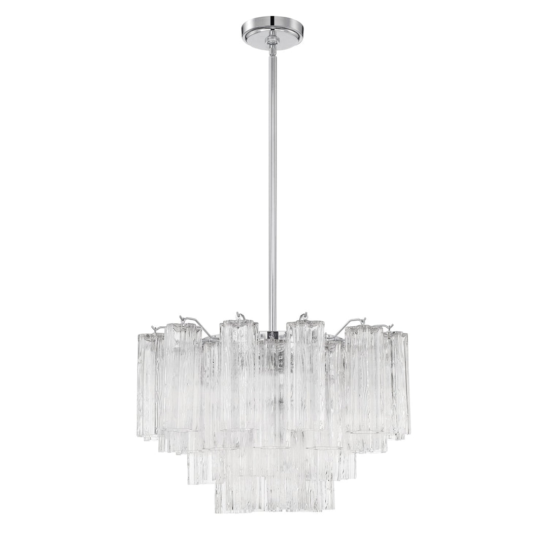 Crystorama Crystorama Addis 9 Light Polished Chrome Chandelier