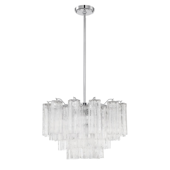 Crystorama Crystorama Addis 9 Light Polished Chrome Chandelier