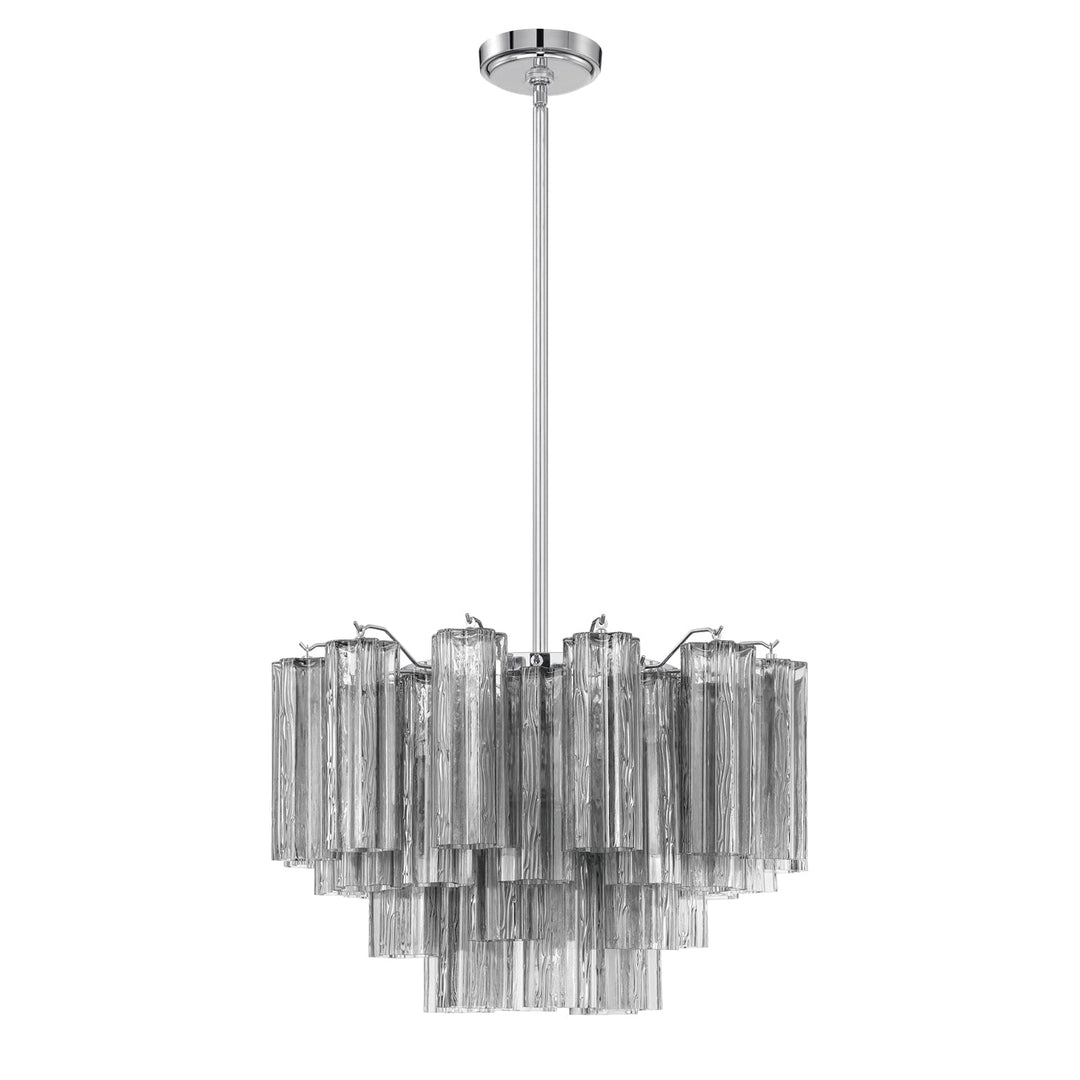 Crystorama Crystorama Addis 9 Light Polished Chrome Chandelier