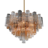 Crystorama Crystorama Addis 16 Light Aged Brass Chandelier