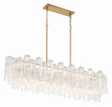Crystorama Crystorama Addis 14 Light Aged Brass Chandelier