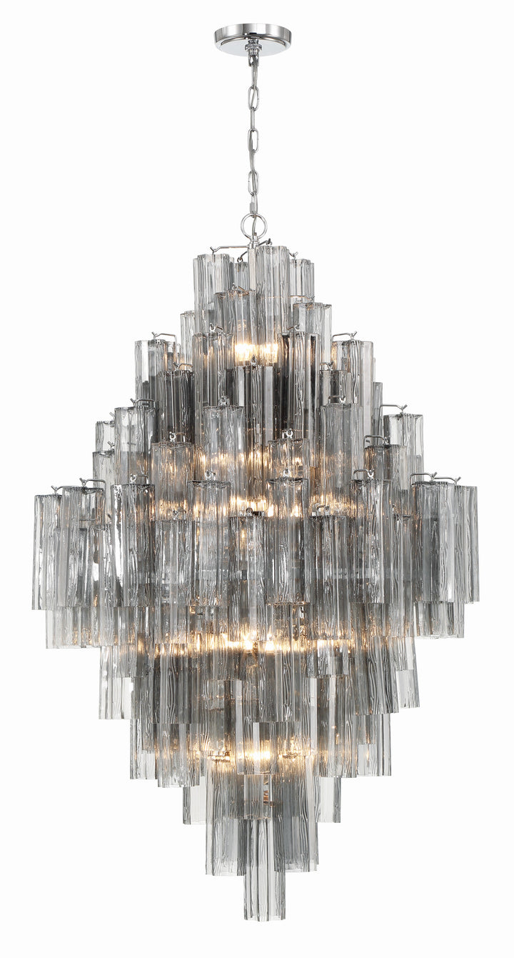 Crystorama Crystorama Addis 20 Light Polished Chrome Chandelier