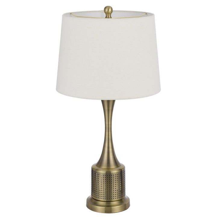 100W TOCCOA METAL TABLE LAMP. PRICED AND SOLD AS PAIRS Cal Lighting