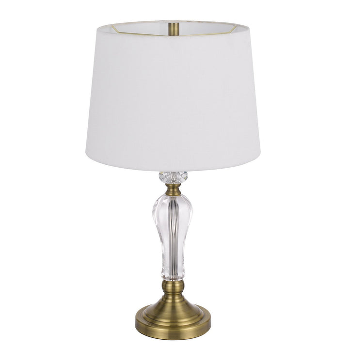 100W EASTHAM CRYSTAL TABLE LAMP - SOLD AND PRICED AS A PAIR Cal Lighting
