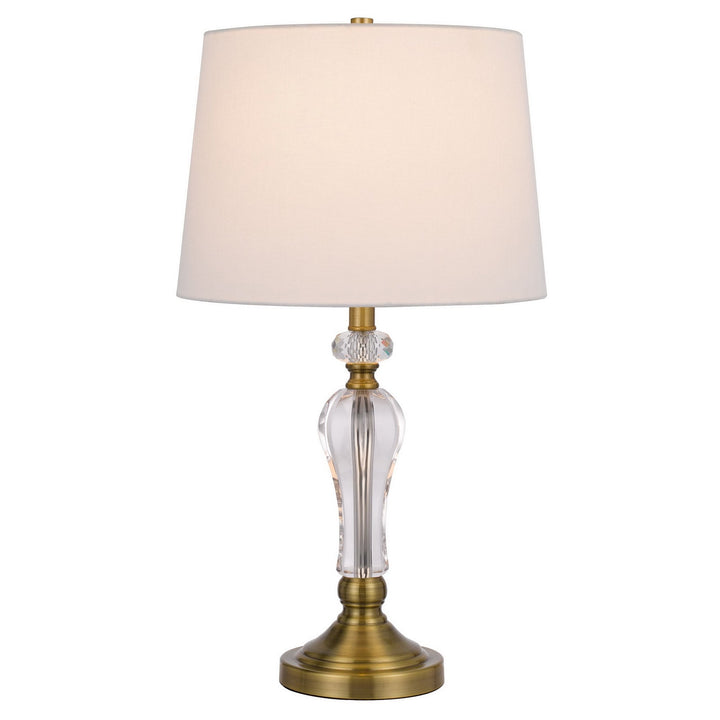 100W EASTHAM CRYSTAL TABLE LAMP - SOLD AND PRICED AS A PAIR Cal Lighting
