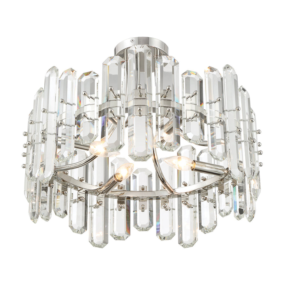 Crystorama Crystorama Brian Patrick Flynn Glacier 3 Light Black Charcoal Outdoor Pendant