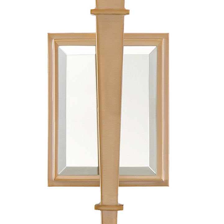 Crystorama Crystorama Clifton 1 Light Aged Brass Sconce