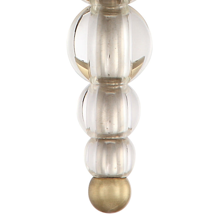 Crystorama Crystorama Clover 1 Light Aged Brass Sconce