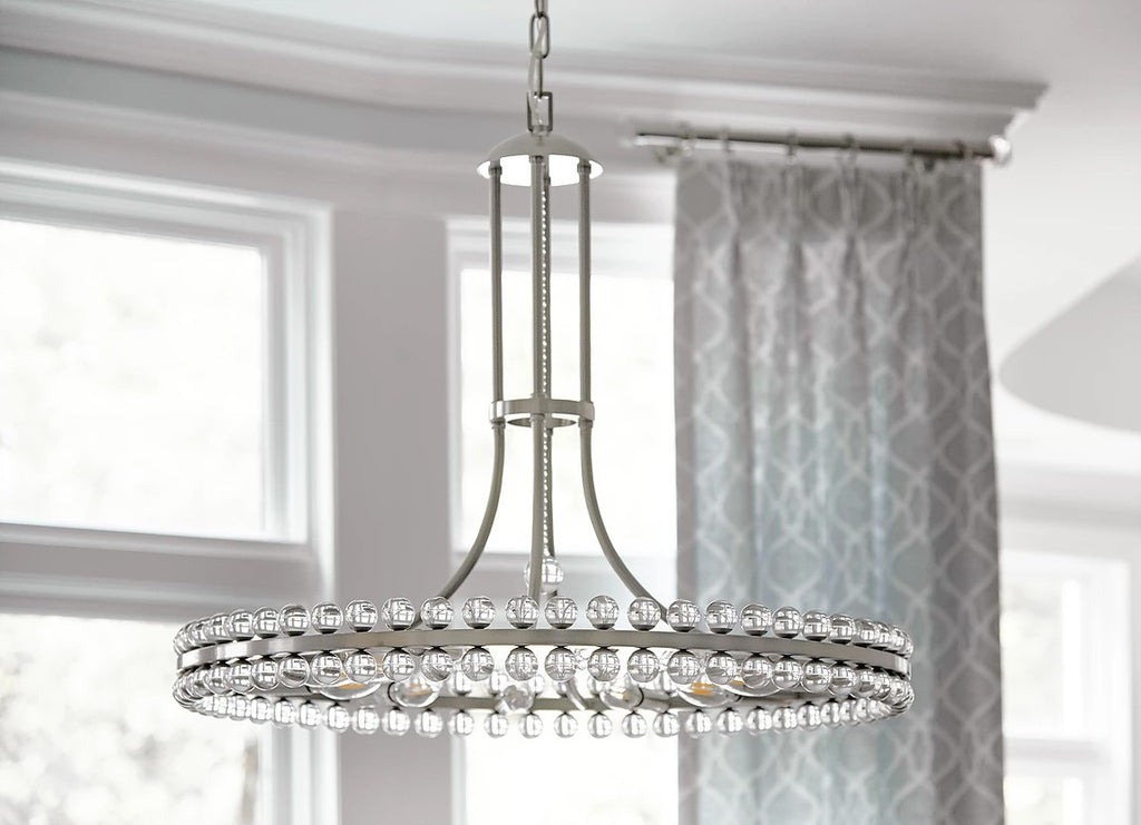Crystorama Crystorama Clover 12 Light Aged Brass Chandelier