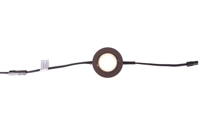 ##Antique Hardware## 2.75" LED Under cPuck in Bronze