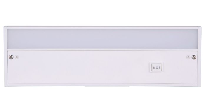 ##Antique Hardware## 12" Under Cabinet LED Light Bar in White