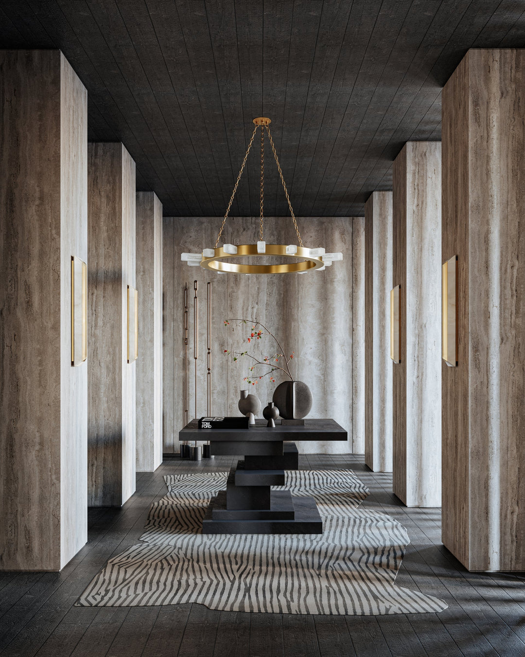 Citrine Chandelier Corbett Lighting
