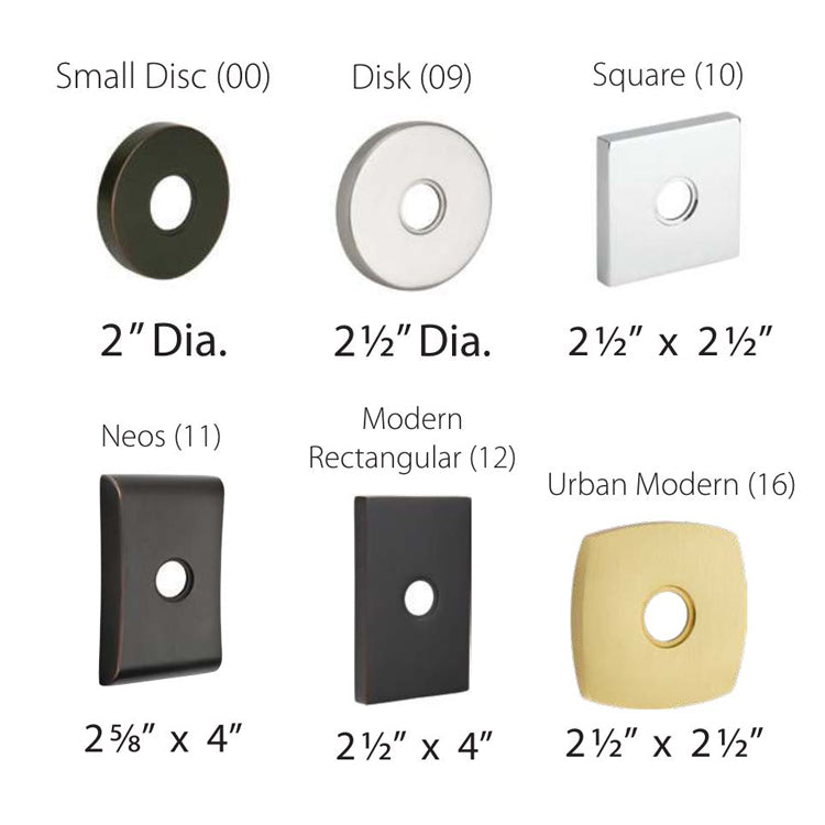 18 Inch Modern Brass Towel Bar (Several Finishes Available) EMTEK