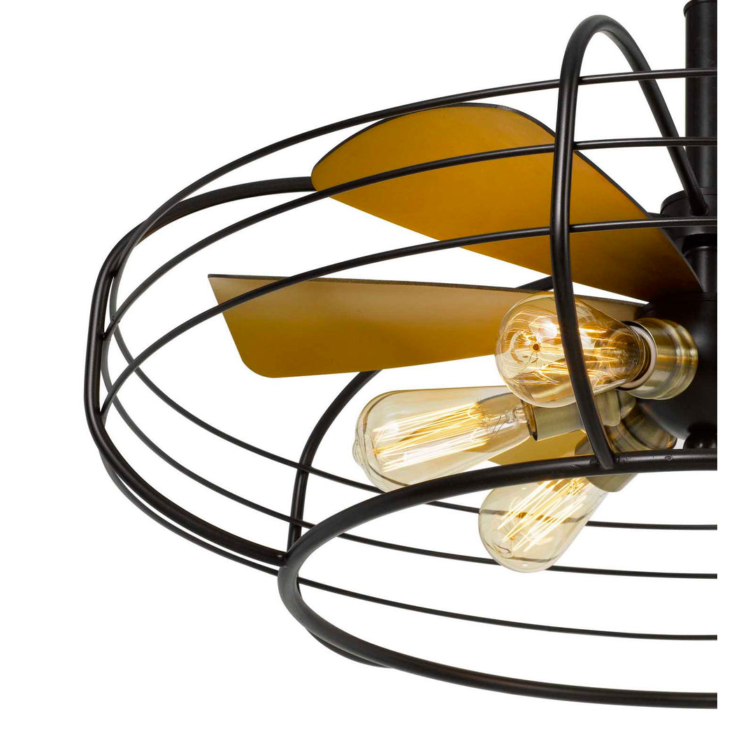 MARGO 60W X 6 METAL CHANDELIER (EDISON BULBS NOT INCLUDED) Cal Lighting