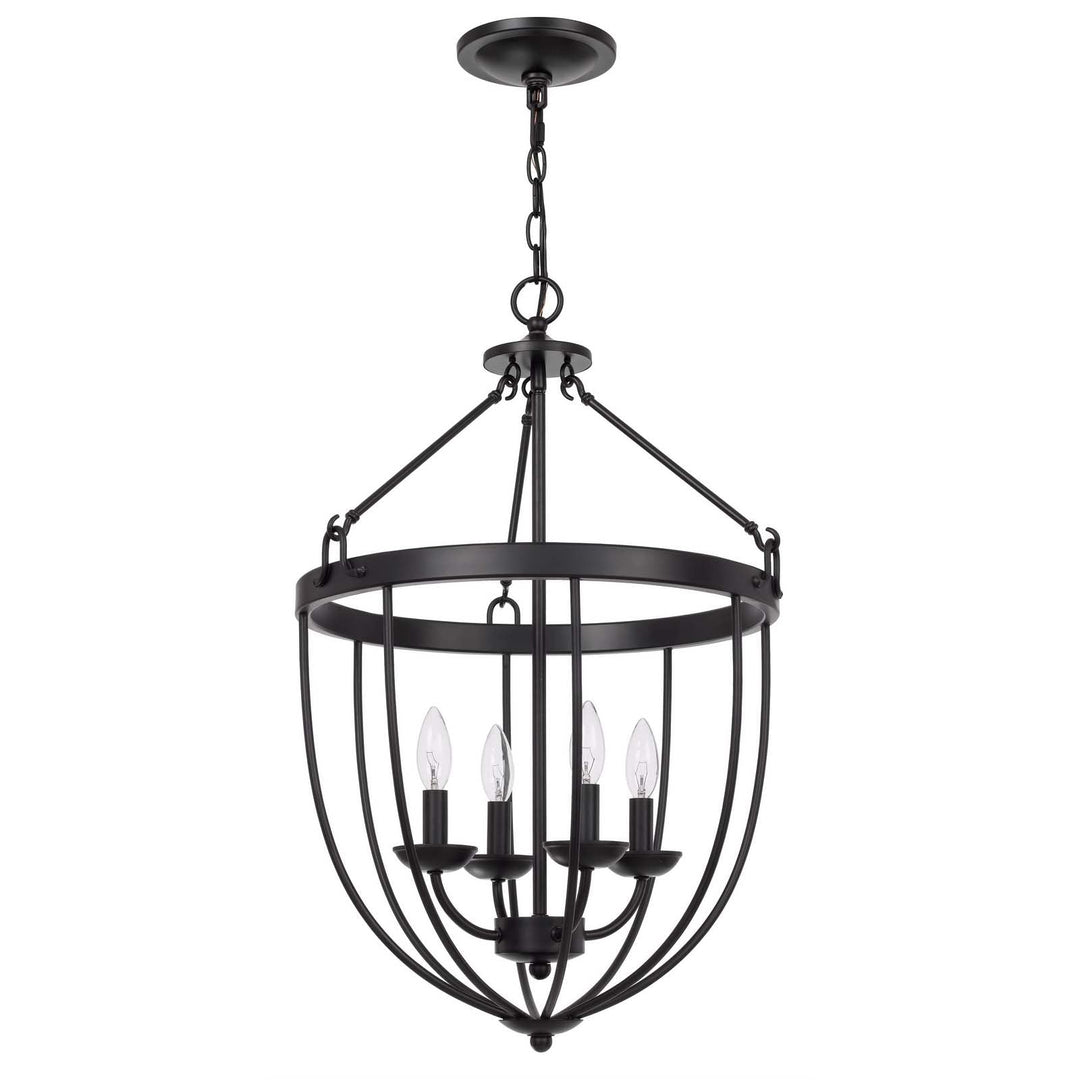 60W X 4 GRAFTON METAL CHANDELIER Cal Lighting