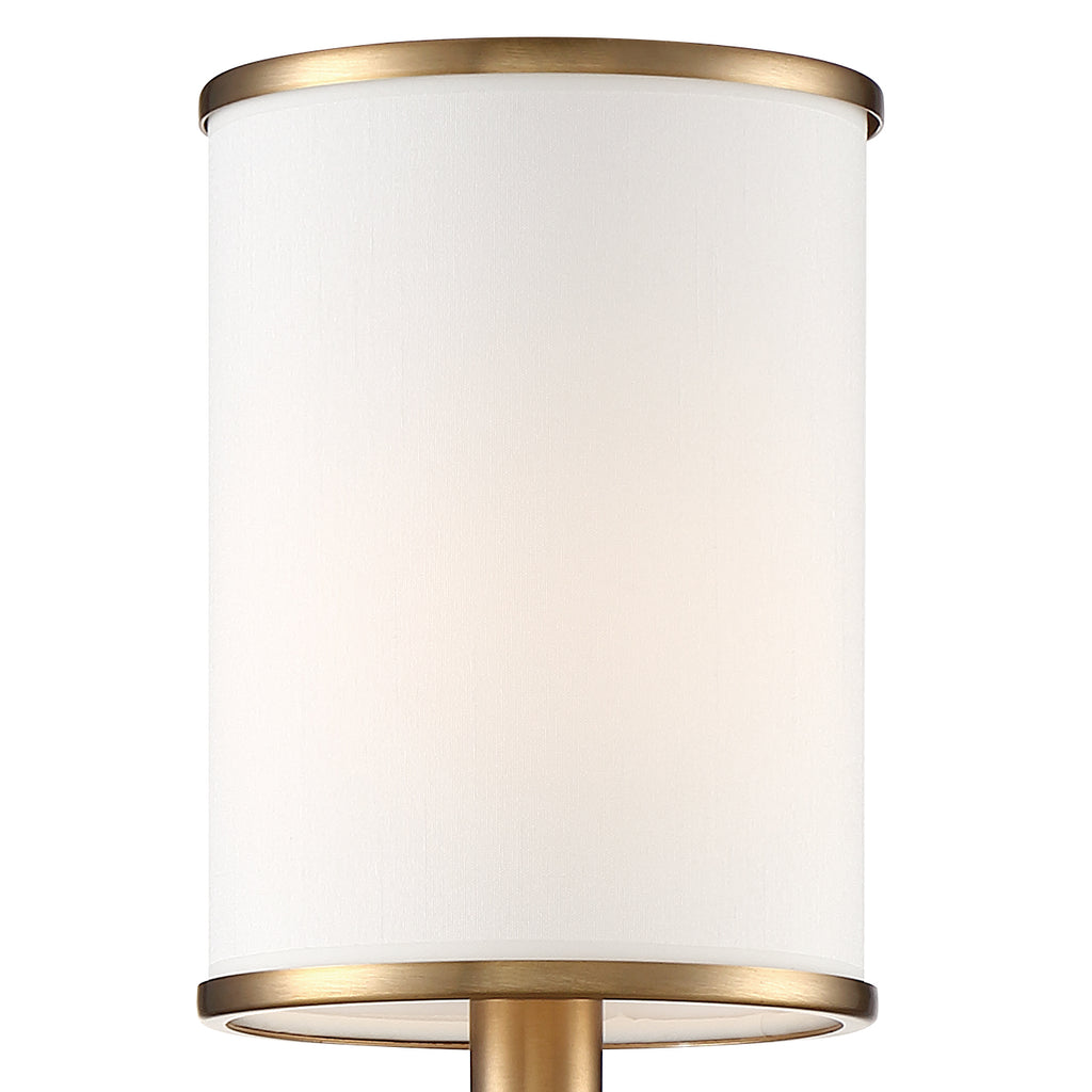 Crystorama Crystorama Hatfield 1 Light Vibrant Gold Sconce