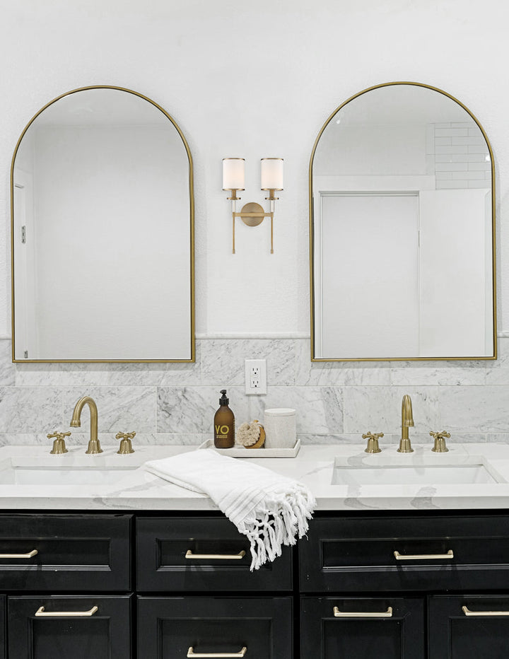 Crystorama Crystorama Hatfield 2 Light Polished Nickel Sconce