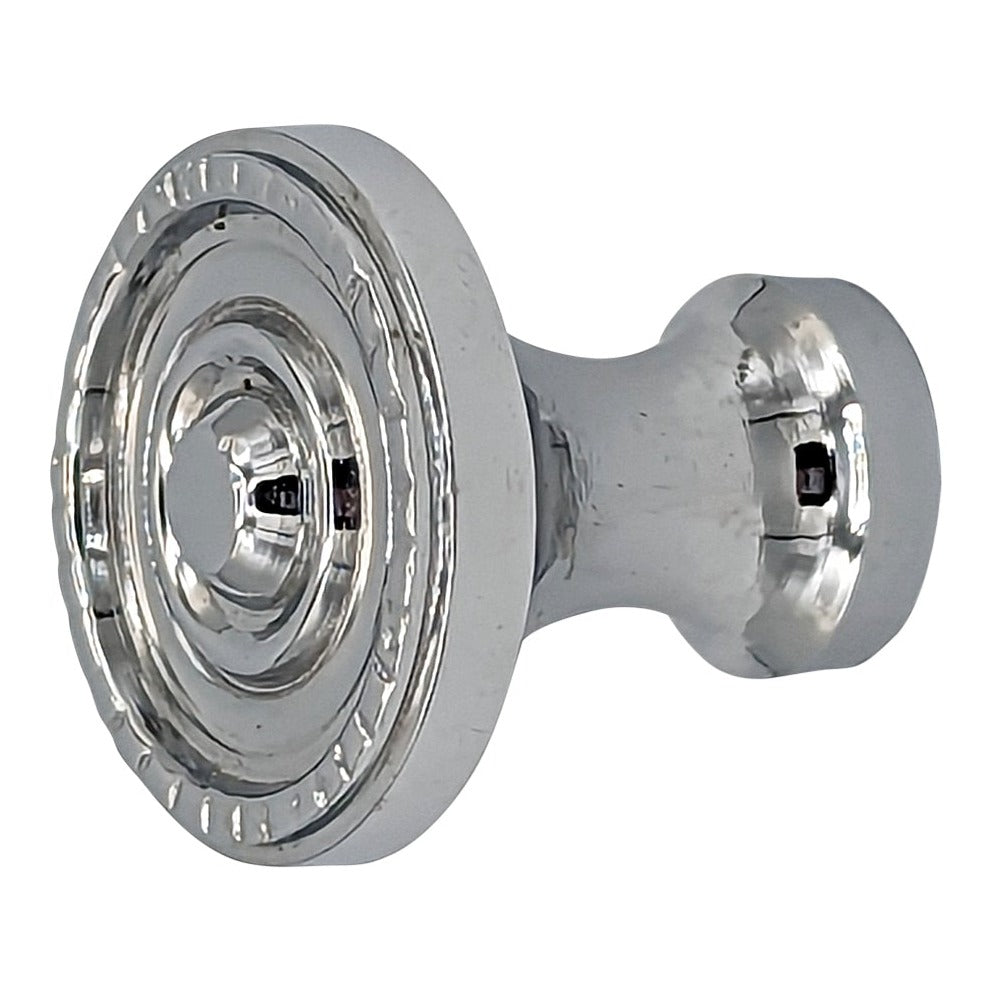 COPPER MOUNTAIN HARDWARE Solid Brass Art Deco Beaded Circle Cabinet & Furniture Knob